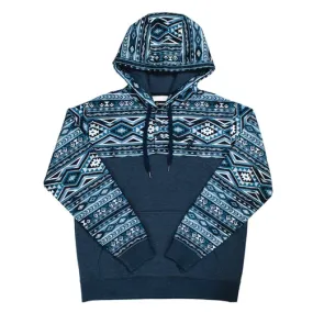 Hooey® Men's "Indigo Jimmy" Long Sleeve Navy Hoodie HH1194NVCH