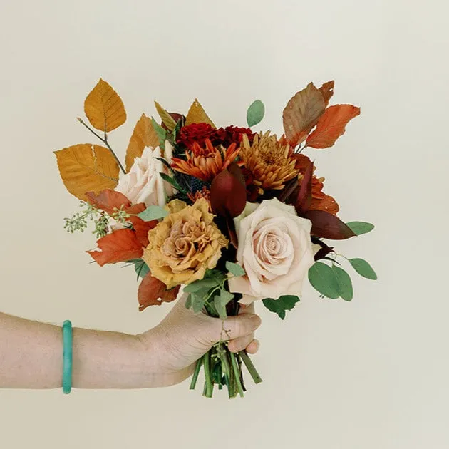 5-6 Autumn Bridesmaid Bouquets