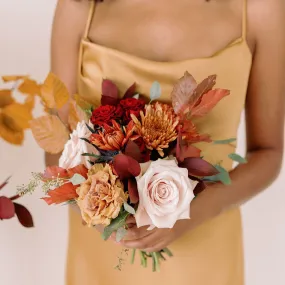 5-6 Autumn Bridesmaid Bouquets