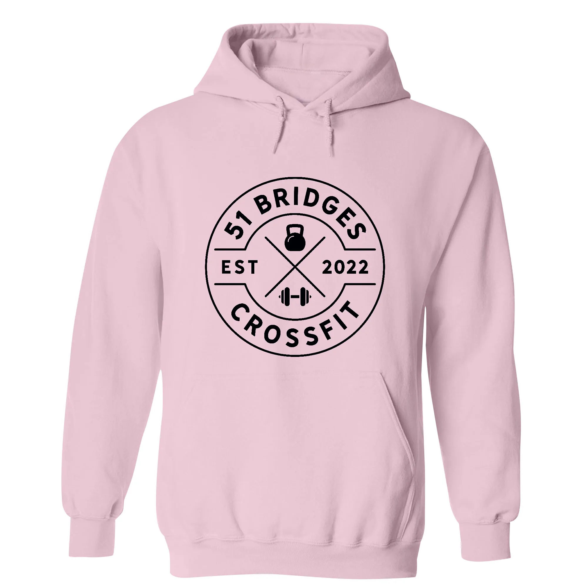 51 Bridges CrossFit Round Mens - Hoodie