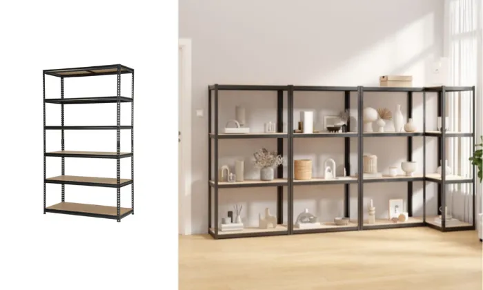 6 Tier Shelving Set of 2