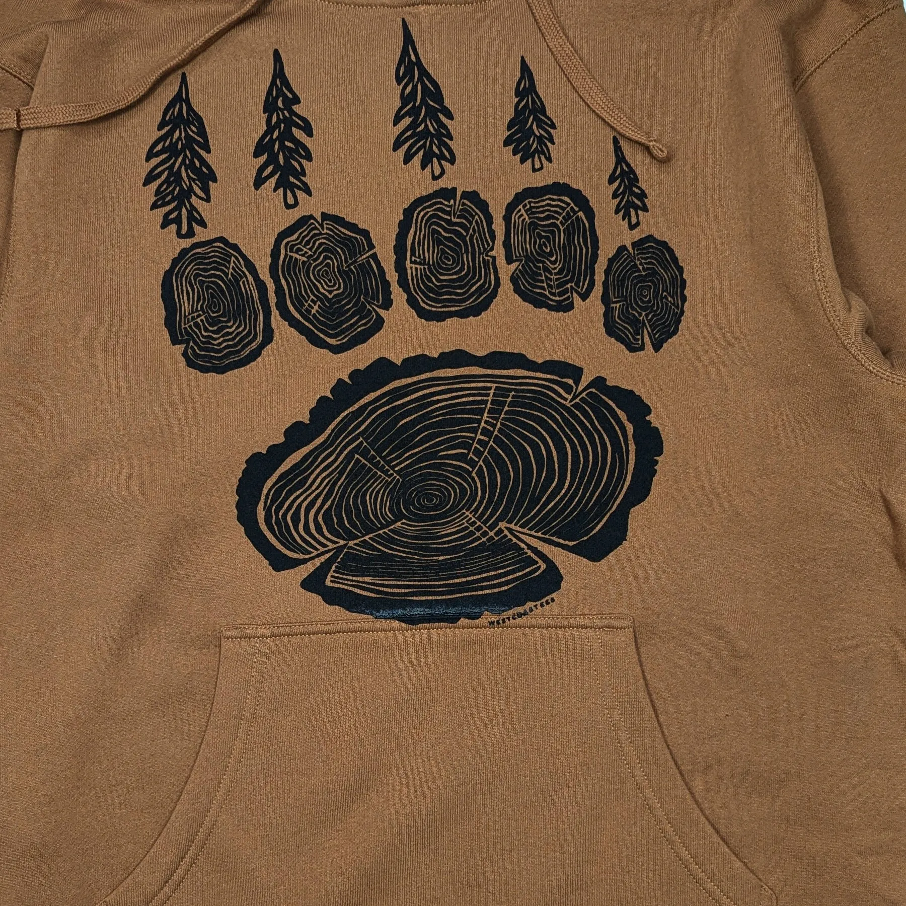 Adult Unisex Forest Paw pullover hoodie