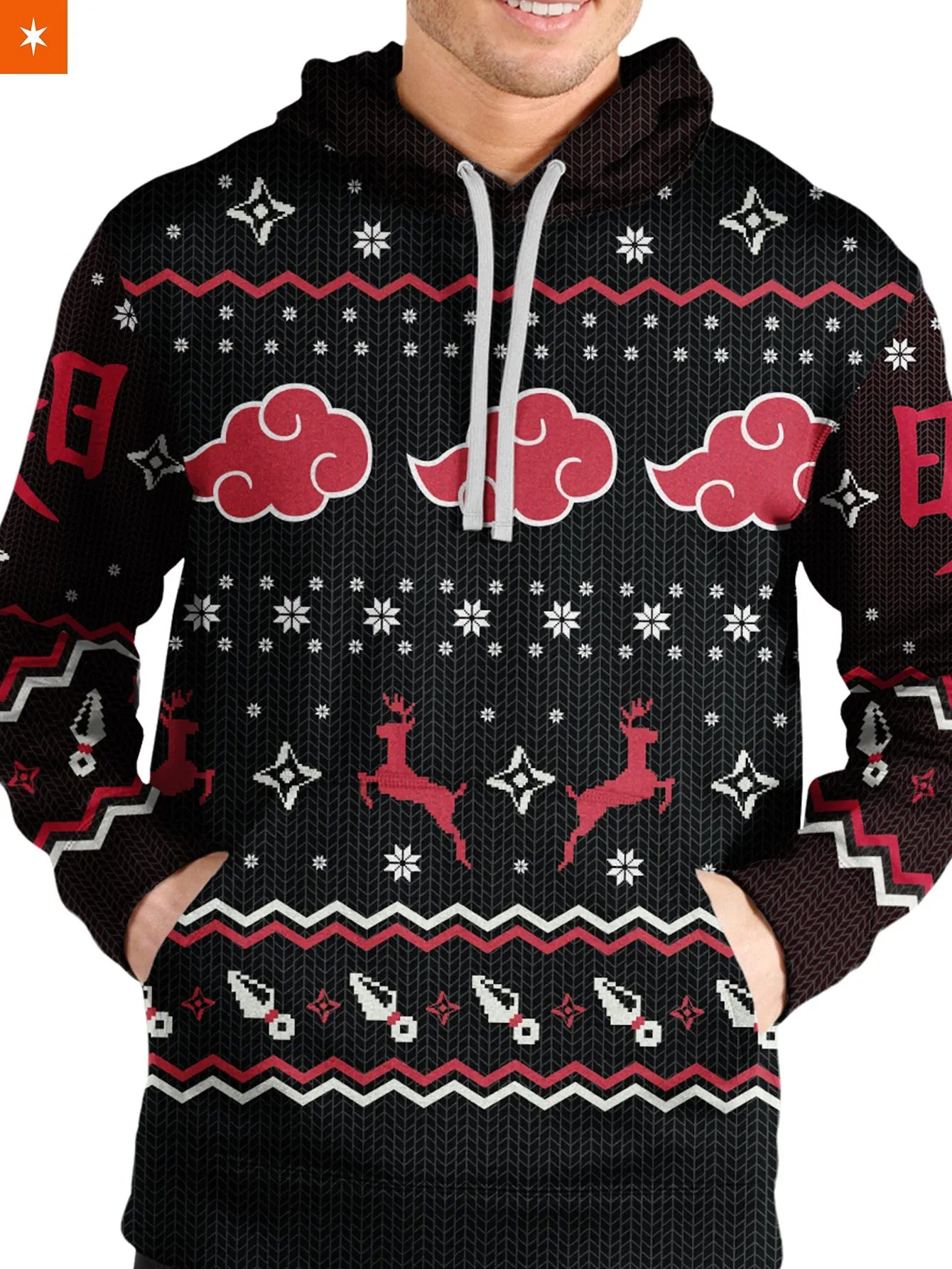 Akatsuki Christmas Unisex  Pullover Hoodie