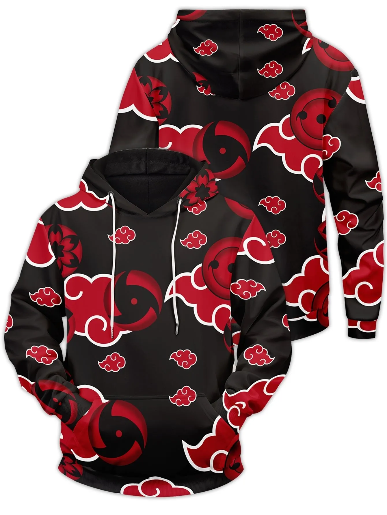 Akatsuki Sharingan Unisex Pullover Hoodie