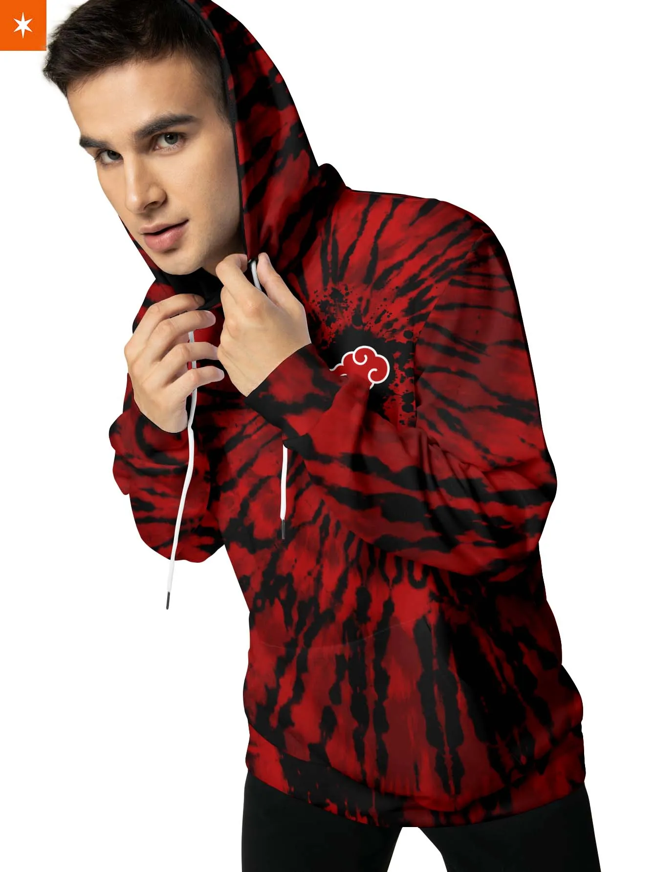 Akatsuki Tie Dye Unisex Pullover Hoodie