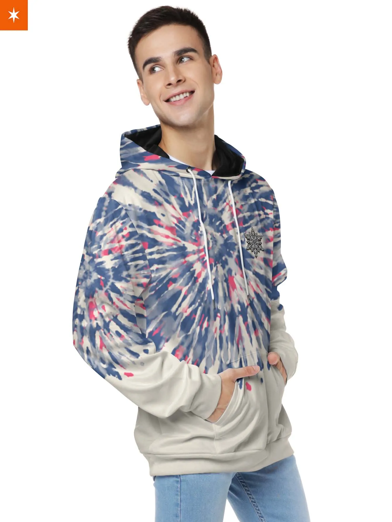 Akaza Tie Dye Unisex Pullover Hoodie