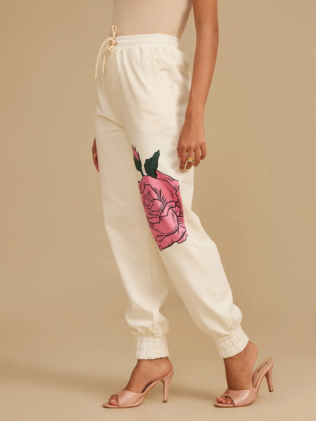 Alice In Wonderland Printed Joggers