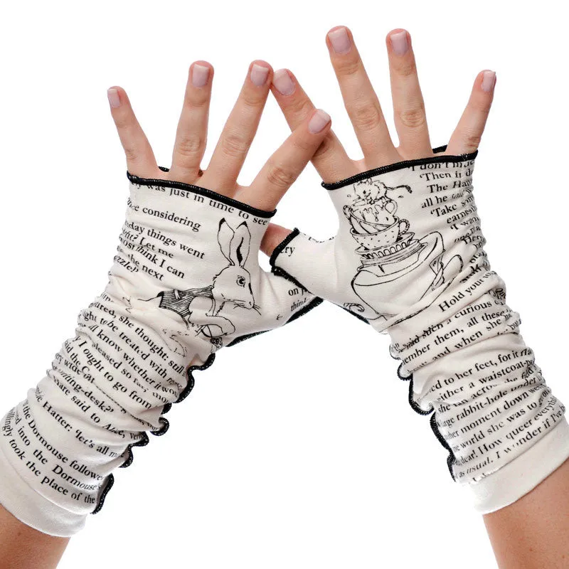 Alice in Wonderland Writing Gloves