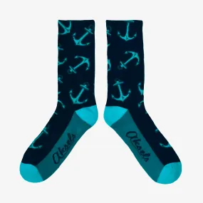 Anchors Away Men's & Women's Crew Socks