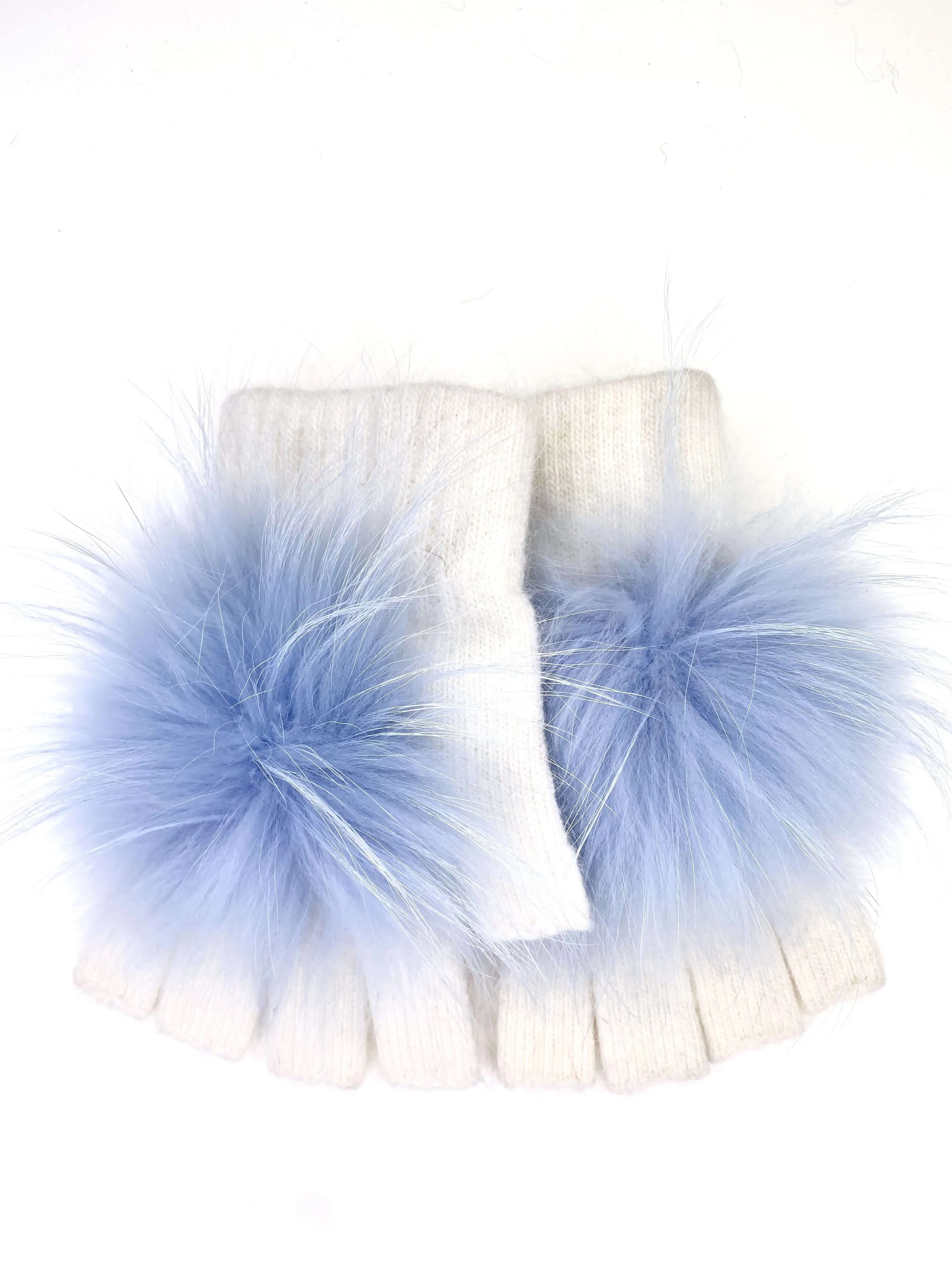 Angora Pom Handwarmer