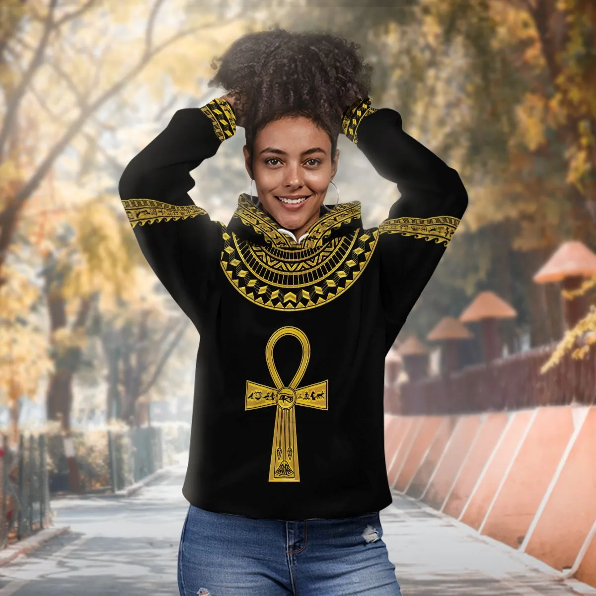 Ankh Egypt 1 Premium Hoodie