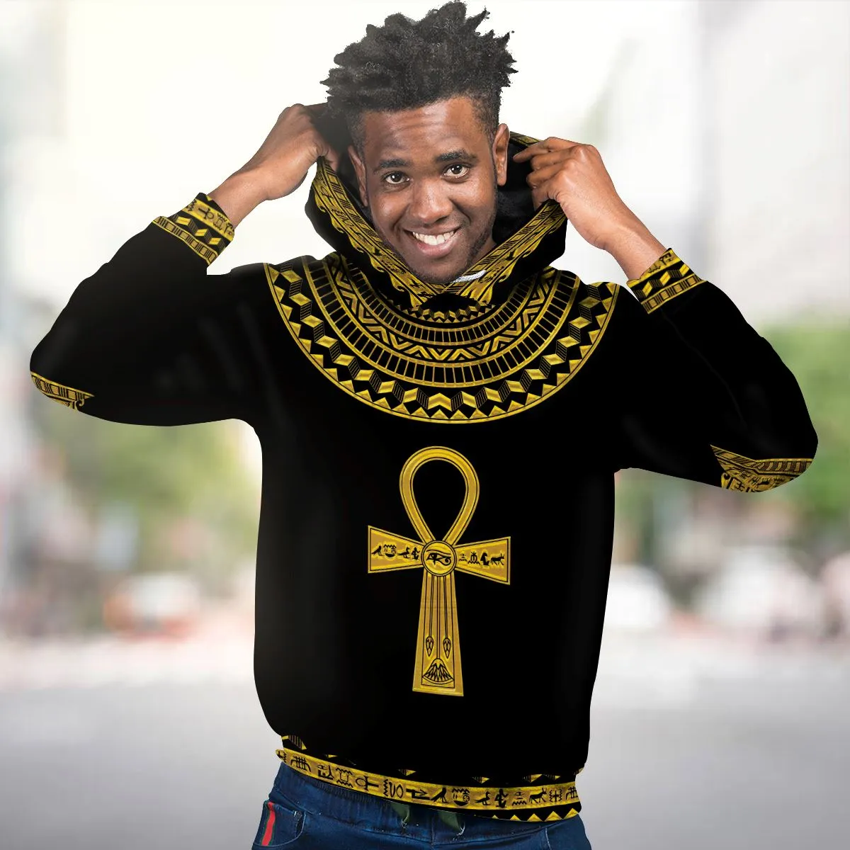 Ankh Egypt 1 Premium Hoodie