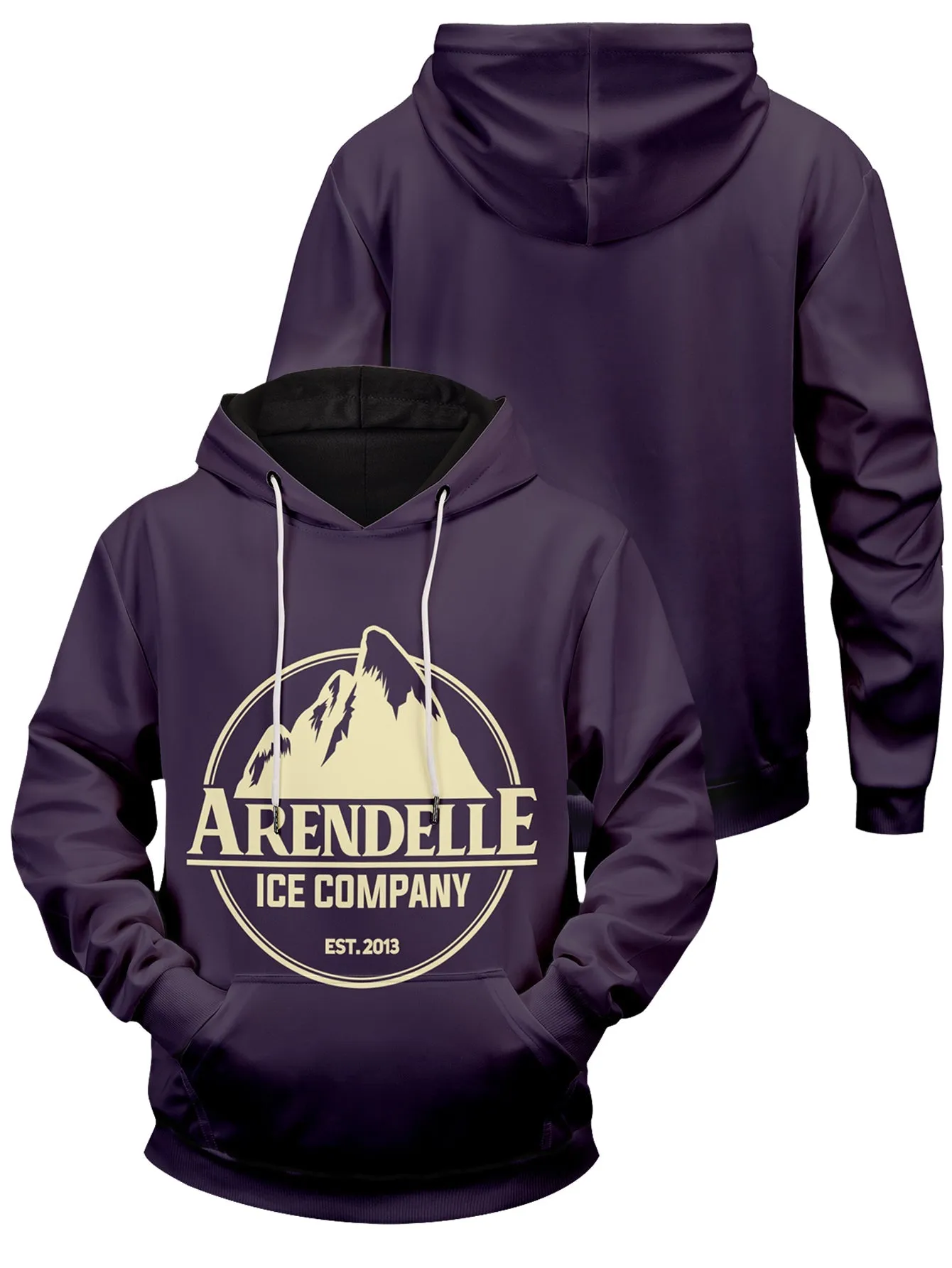 Arendelle Ice Co. Unisex Pullover Hoodie