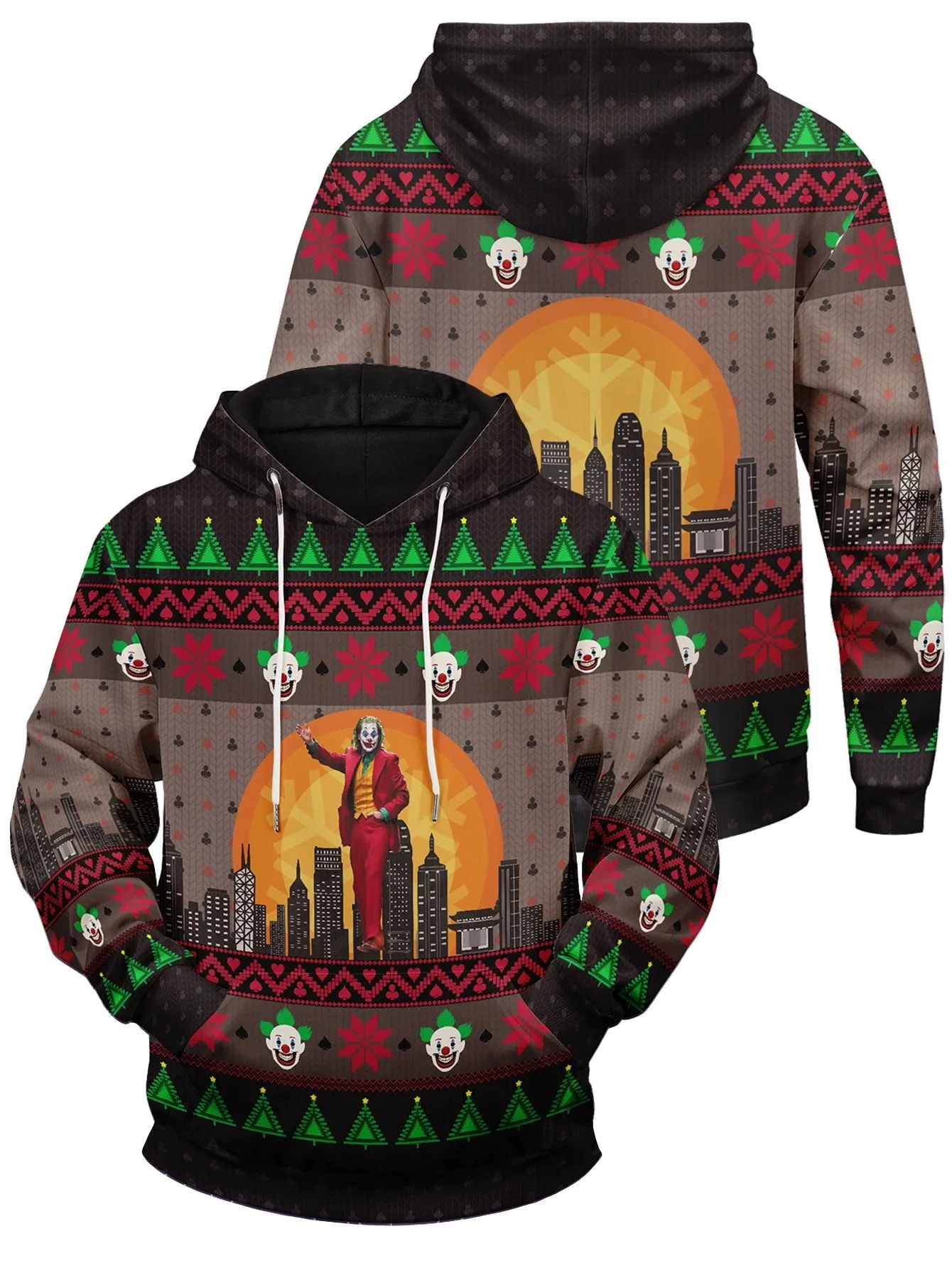 Arthur Fleck Christmas Unisex Pullover Hoodie