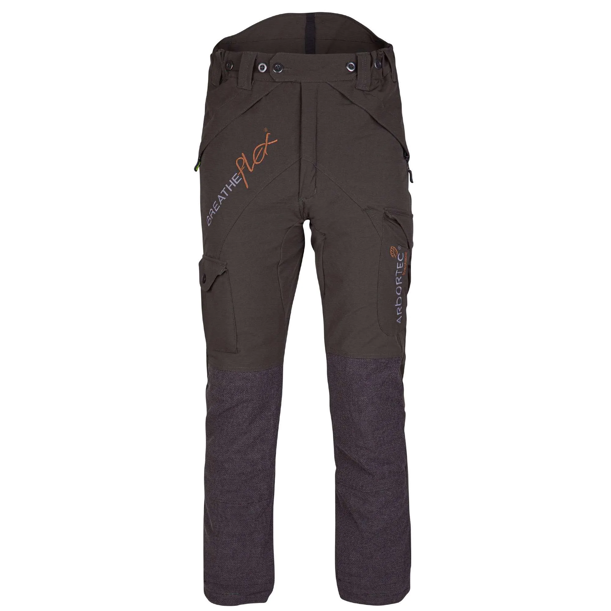 AT4050 Breatheflex Chainsaw Trousers Design C Class 1 - Olive