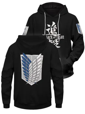 Attack on Titan Unisex Pullover Hoodie