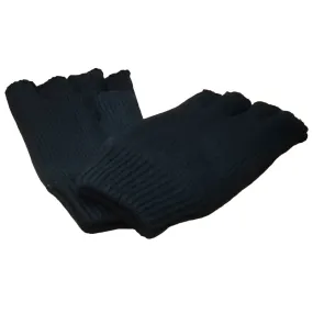 Avenel Fingerless Glove Thinsulate Lining - Black