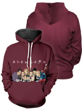 A.V.E.N.G.E.R.S Unisex Pullover Hoodie