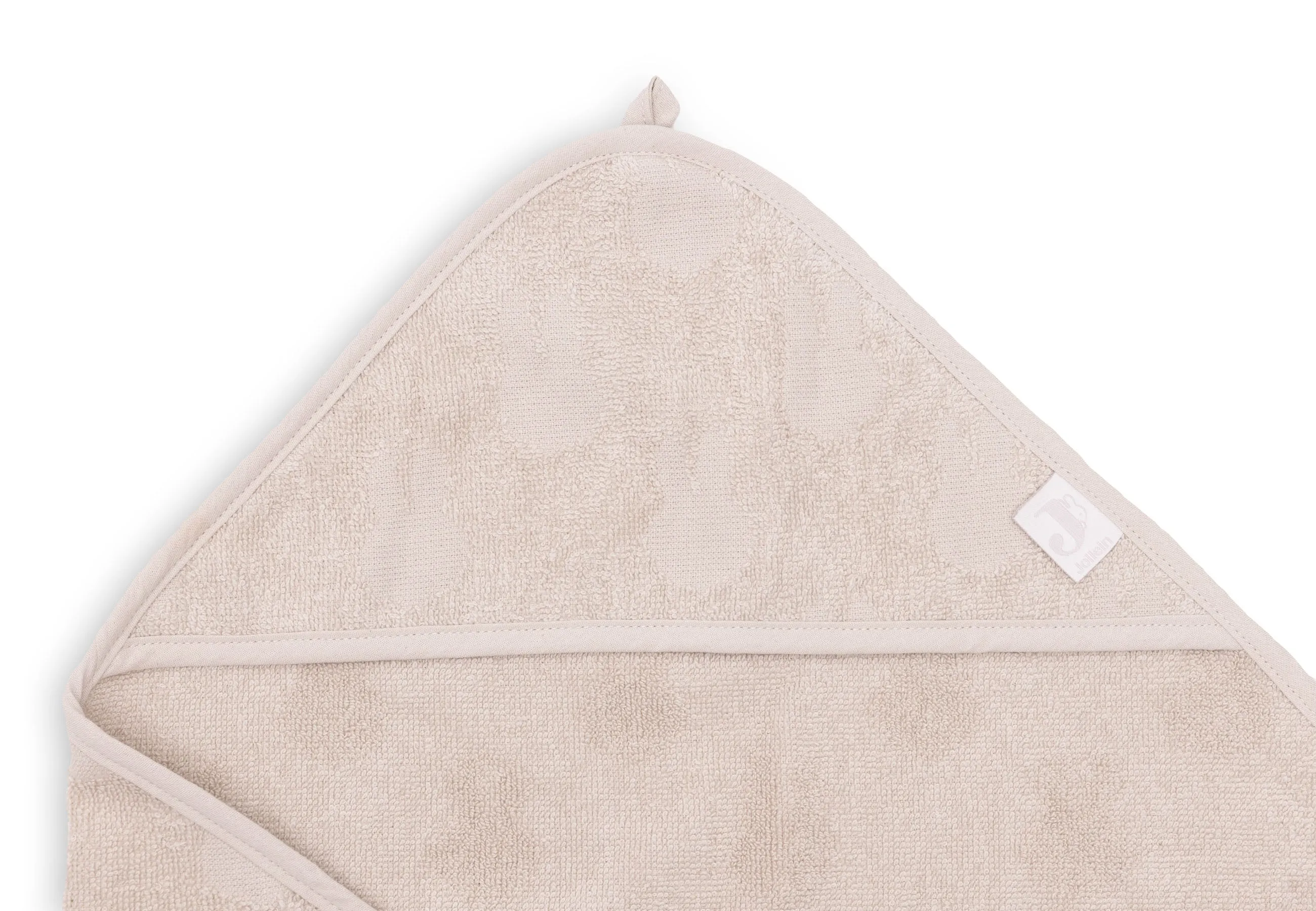 Bath cape Terry 75x75cm Miffy Jacquard - Nougat