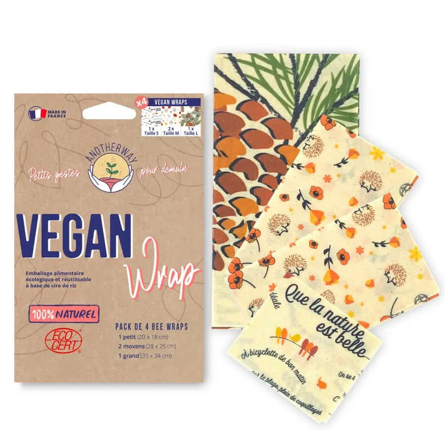 Bee & Vegan Food Wraps