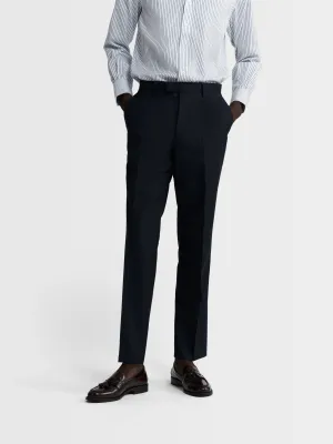 Birch Regular Fit Navy Trousers