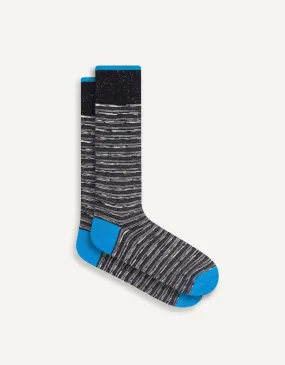 Blurred Stripe Sock