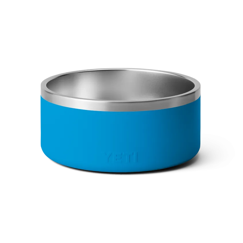 Boomer 8 Dog Bowl - Big Wave Blue