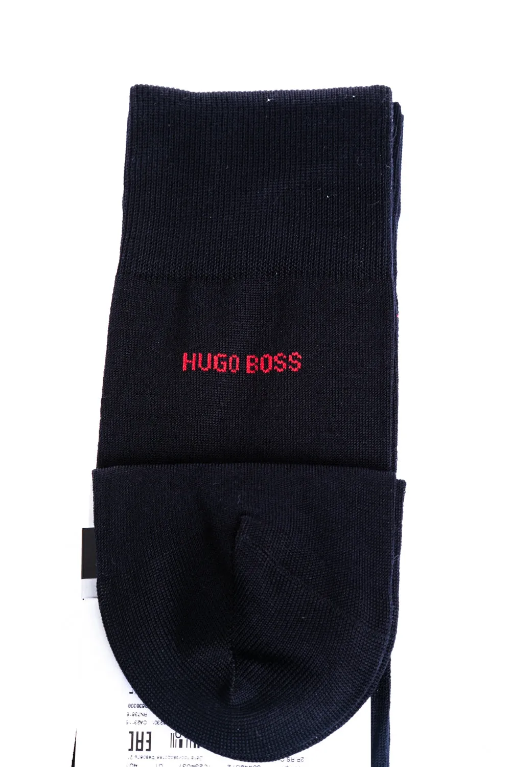 BOSS 2 Pack RS Check MC Sock in Navy