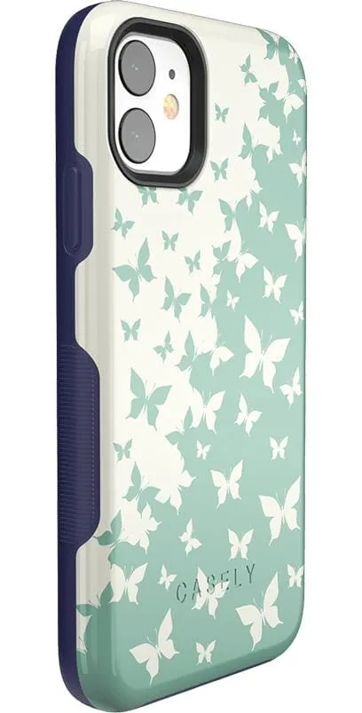 Butterfly Effect | Sage Colorblock Case