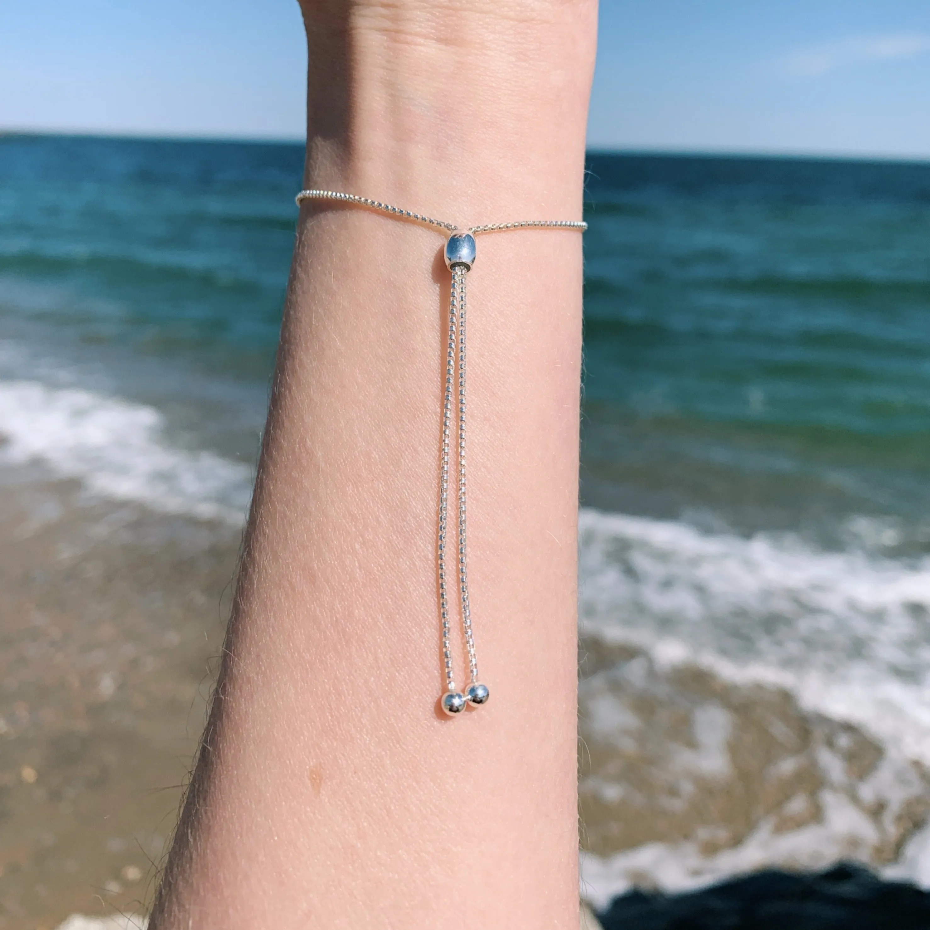 Cape Cod Bracelet (with slider clasp)