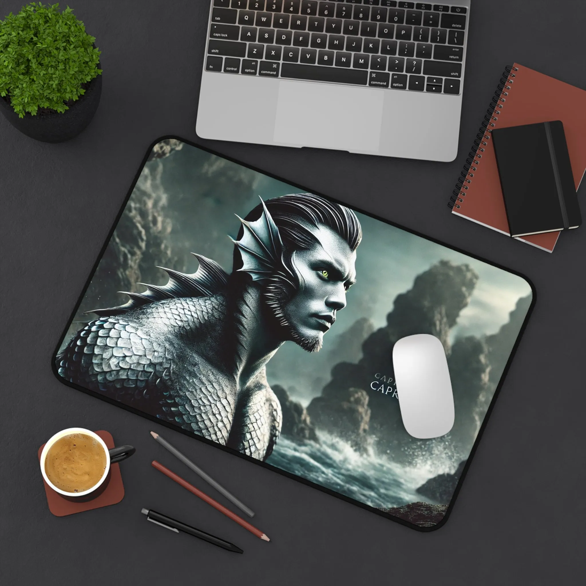 Capricorn Abyss: Resolute Merman Desk Mat