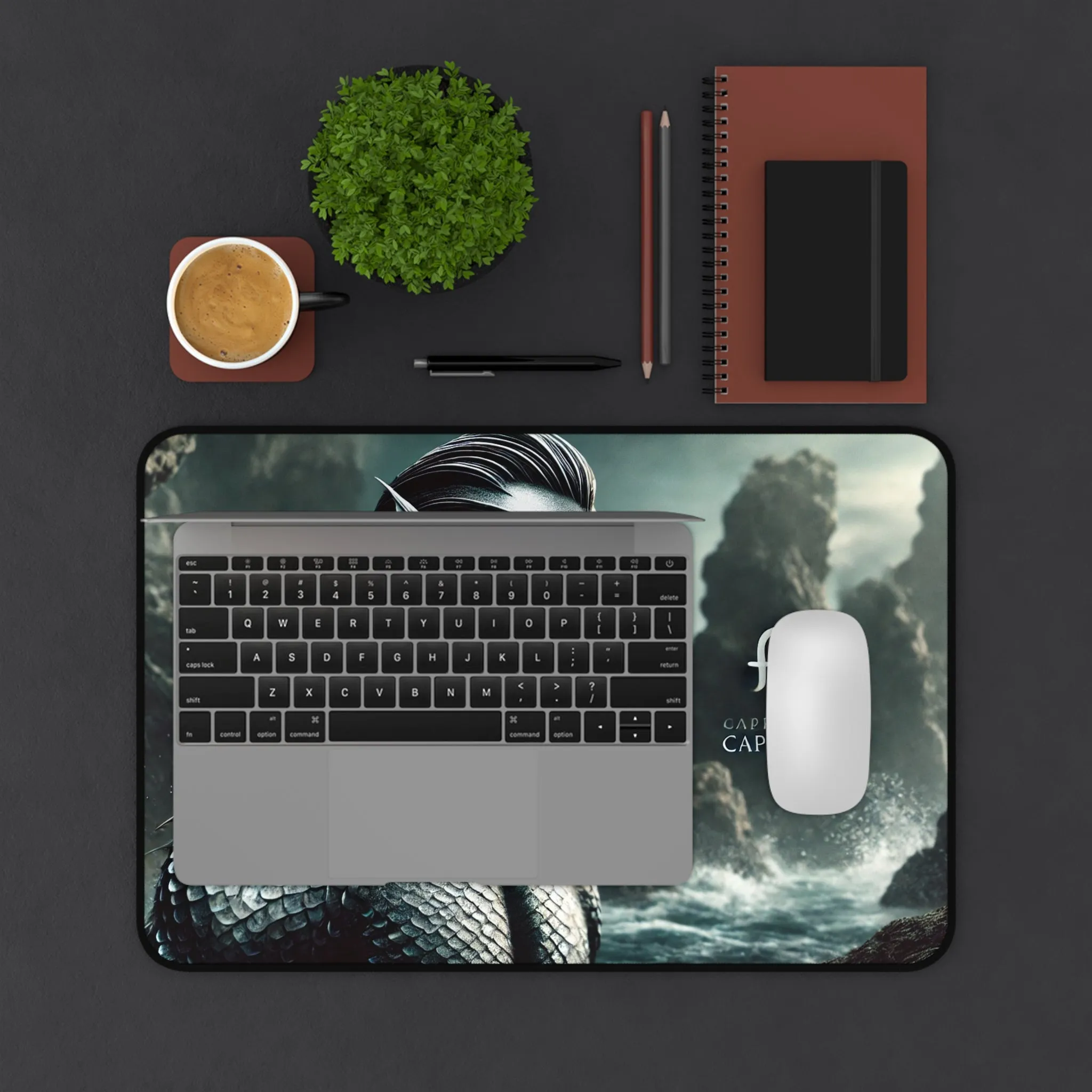 Capricorn Abyss: Resolute Merman Desk Mat