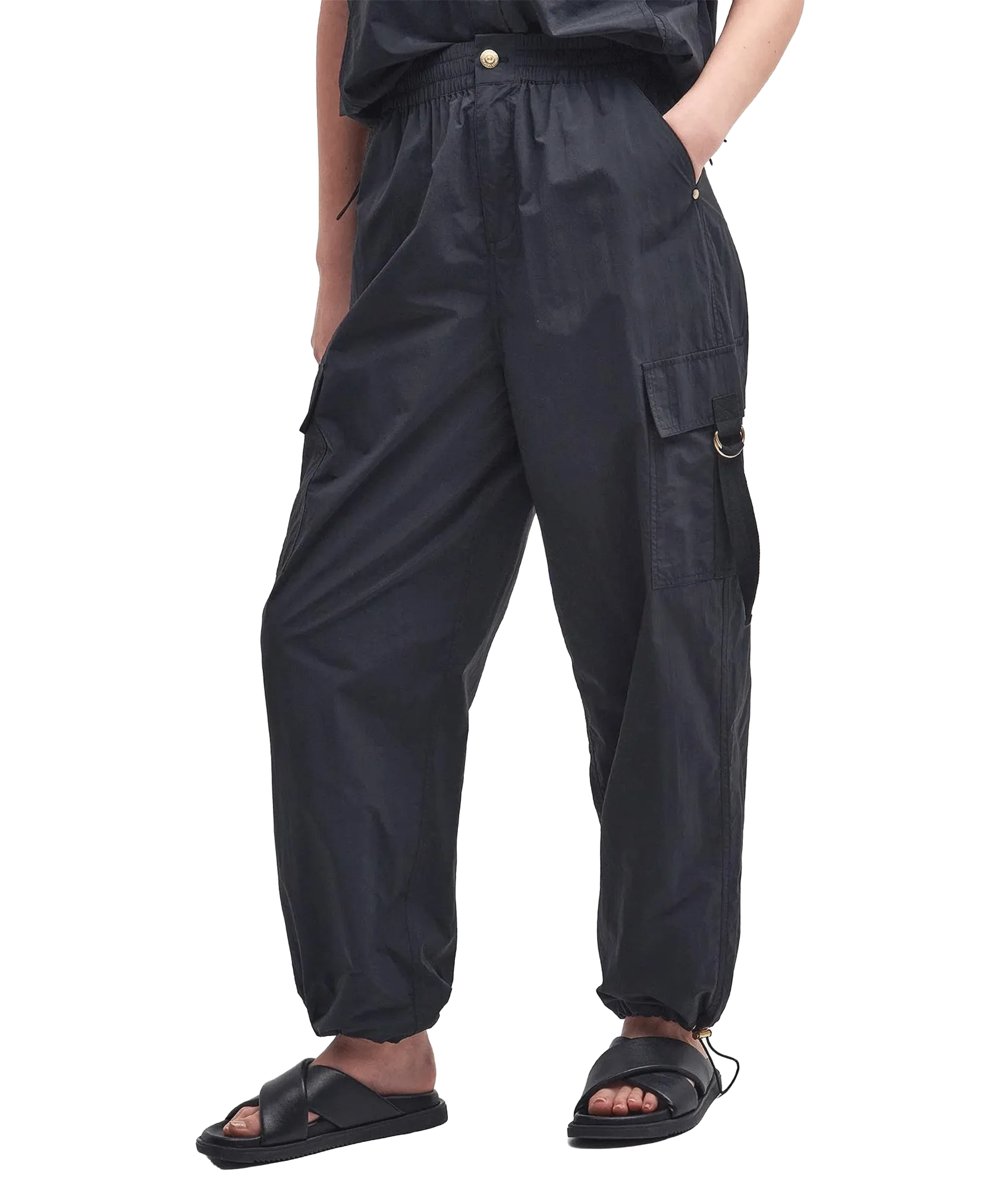 Carla Cargo Trousers - Black