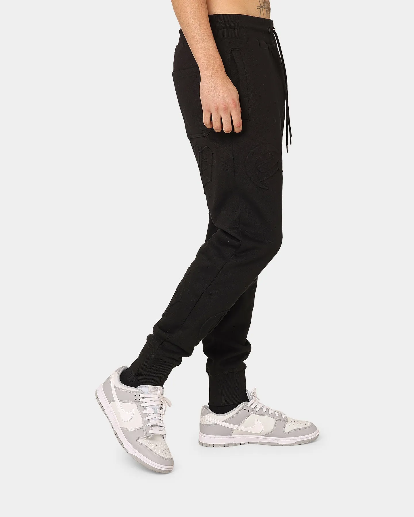 Carré CP Impression Classic Sweat Pants Black