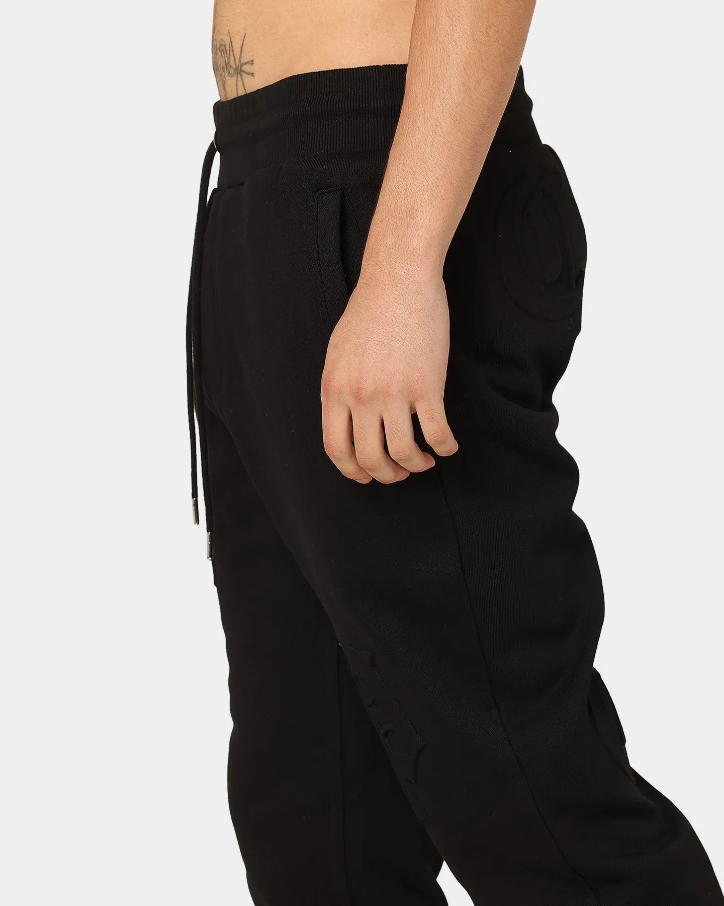 Carré CP Impression Classic Sweat Pants Black