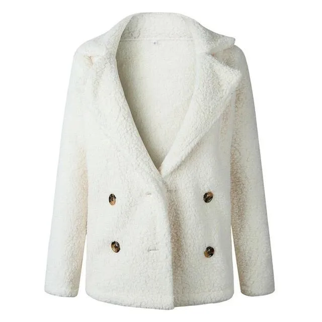 Casual Teddy Coat