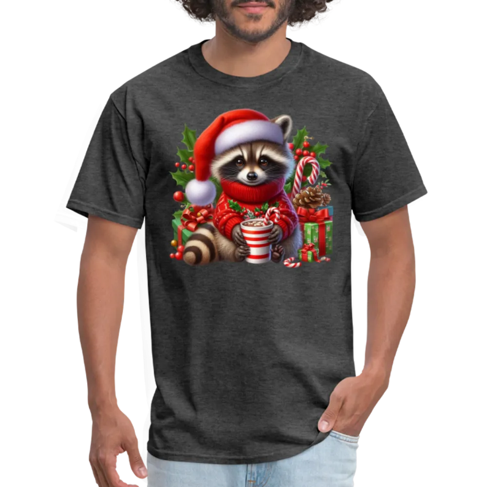 Christmas Cute Feral Raccoon T-Shirt