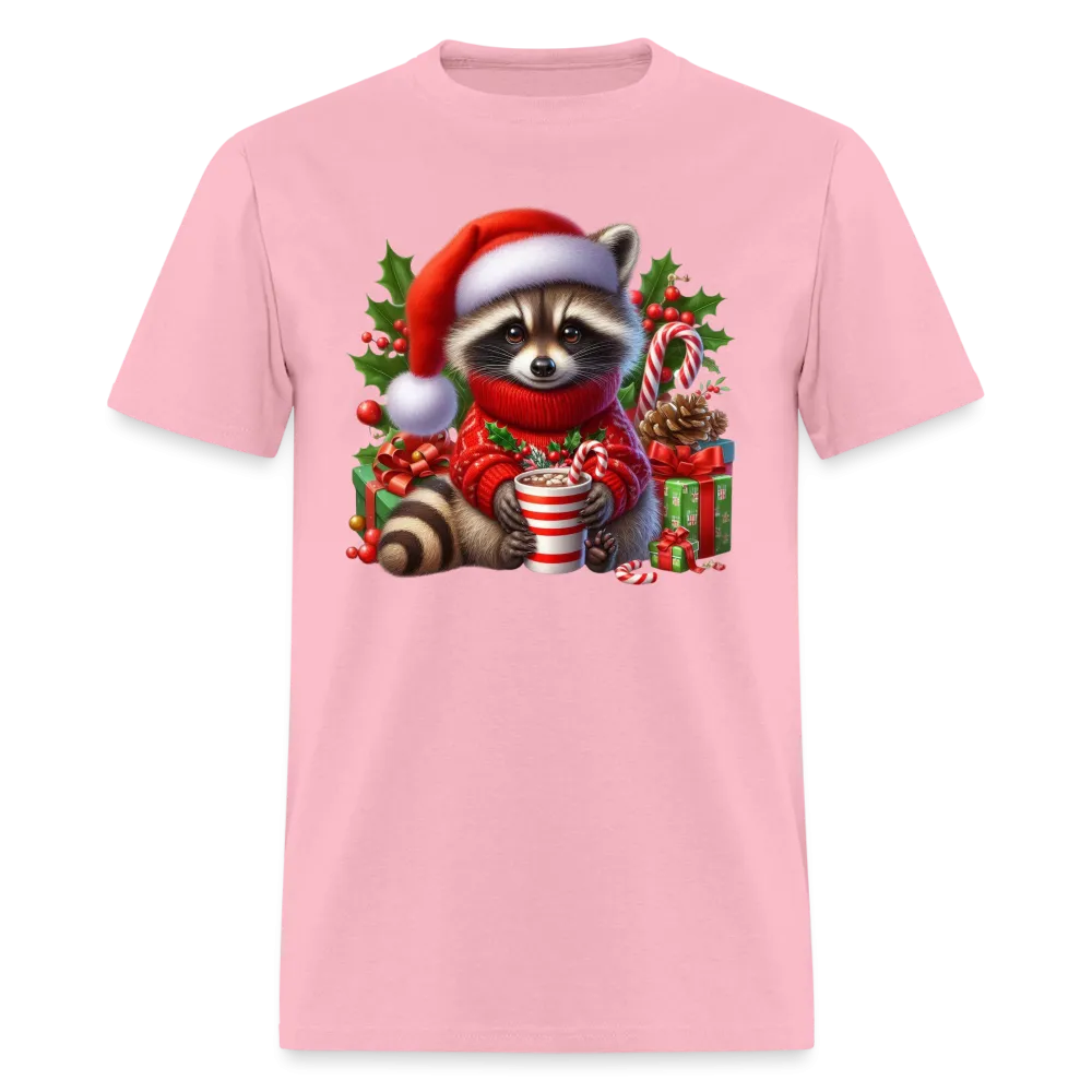 Christmas Cute Feral Raccoon T-Shirt