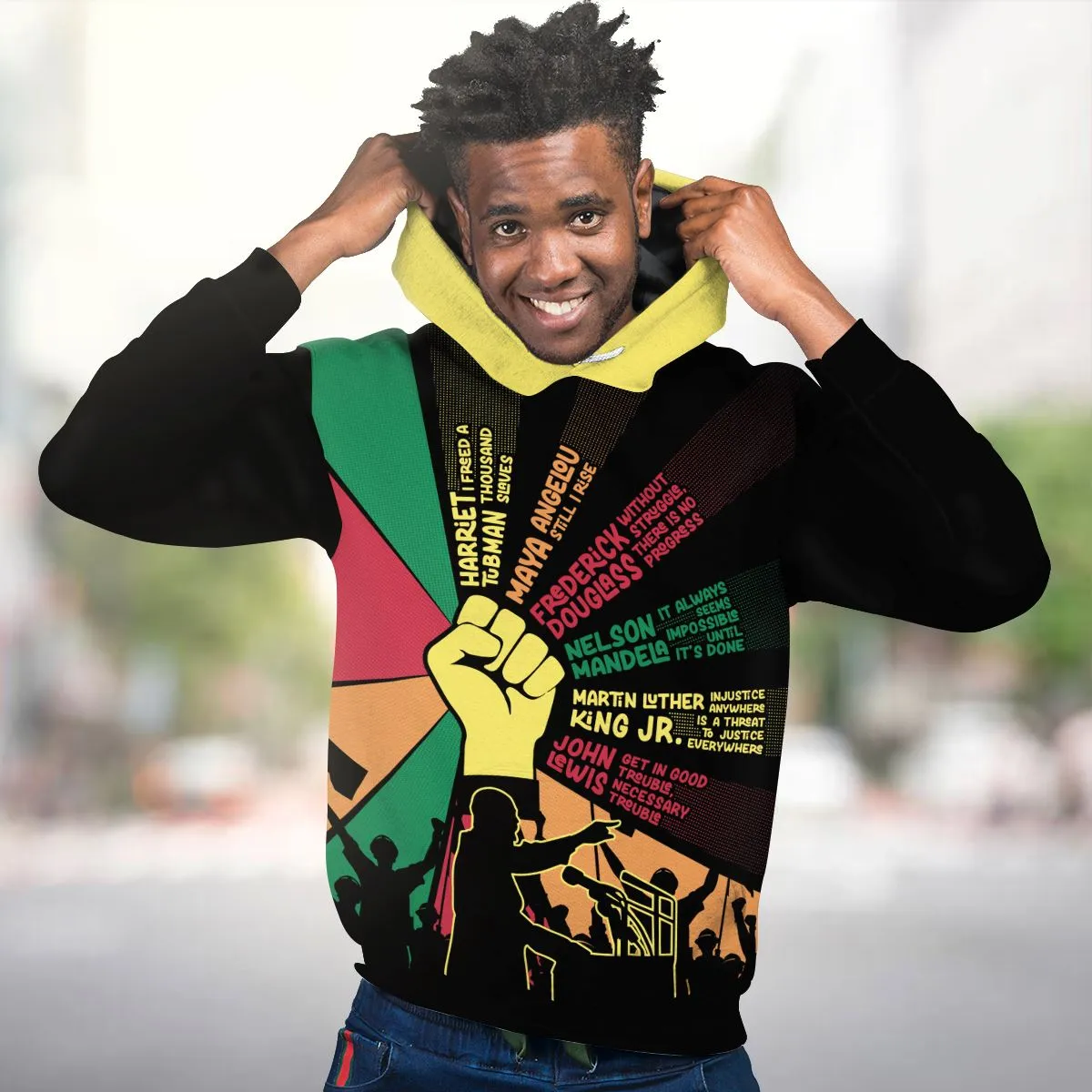 Civil Rights Awakening All-over Hoodie