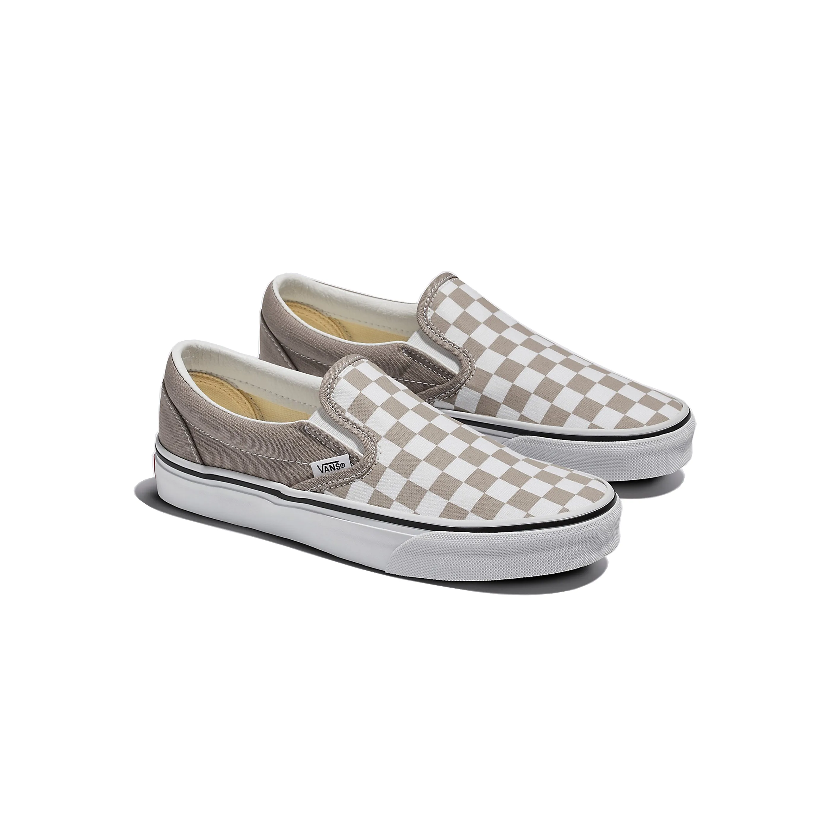 Classic Slip On Checkerboard Atmosphere Grey