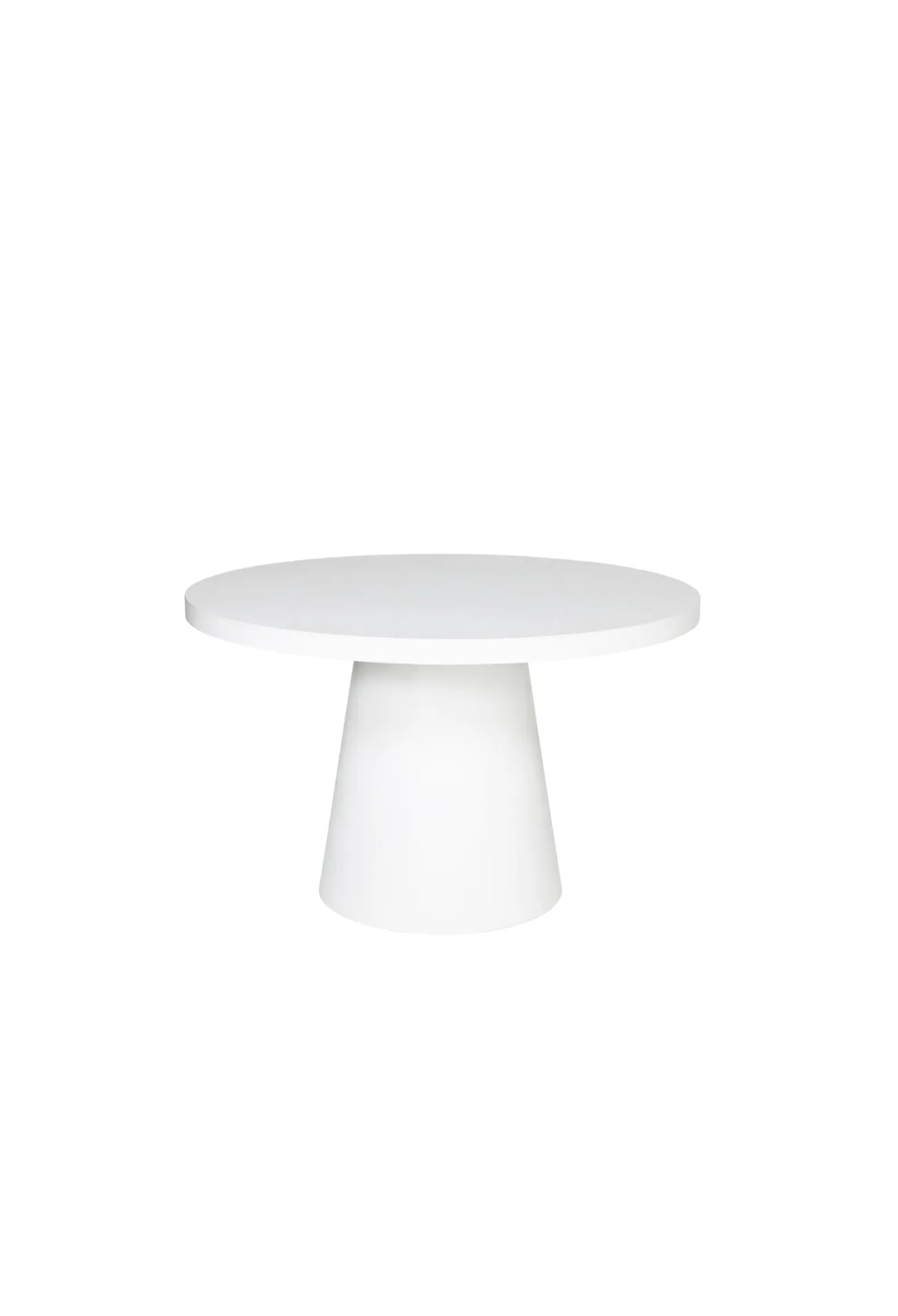 Clinton Round Dining Table - White