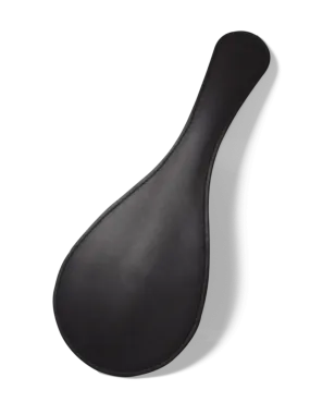 Coco de Mer Black Leather Round Paddle