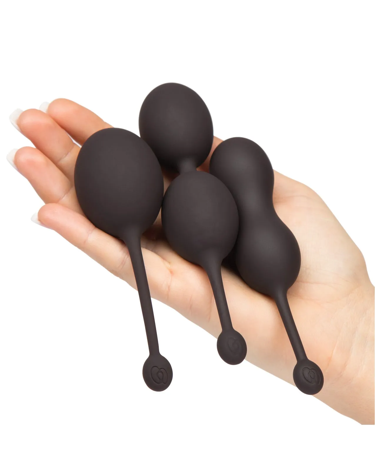 Coco de Mer Catherine Pleasure Balls Set - Black