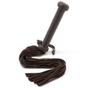 Coco de Mer - Leather Flogger (Brown)