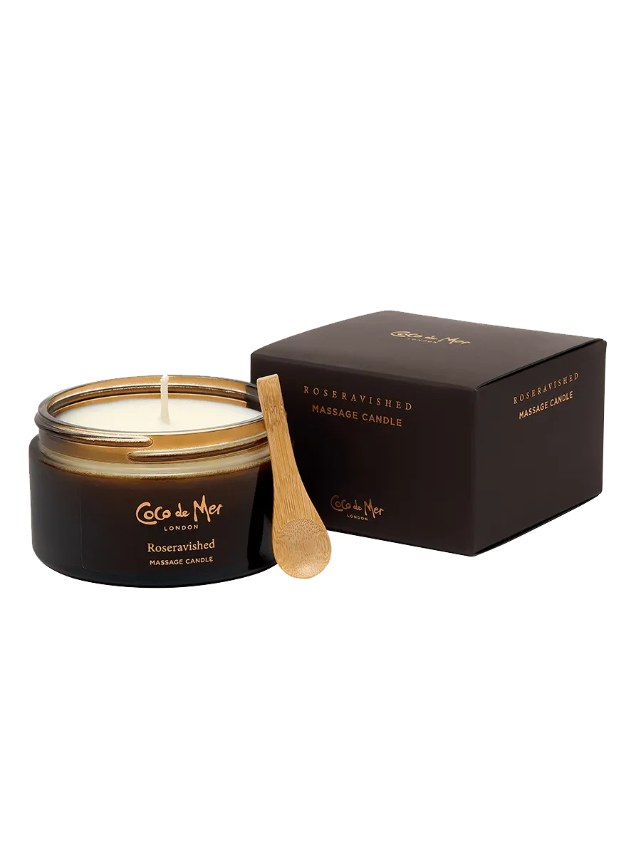 Coco de Mer Roseravished Massage Candle 200g