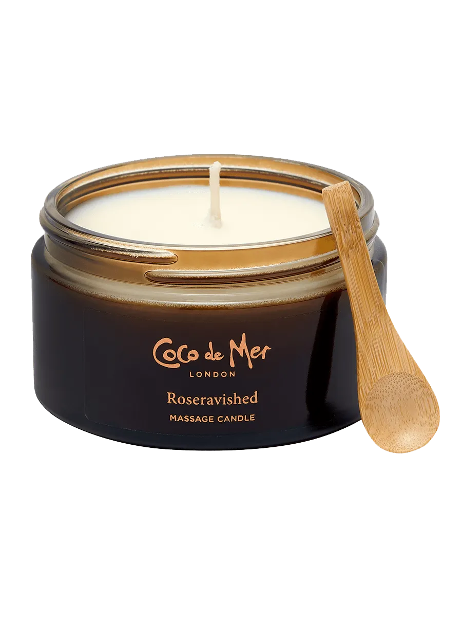 Coco de Mer Roseravished Massage Candle 200g