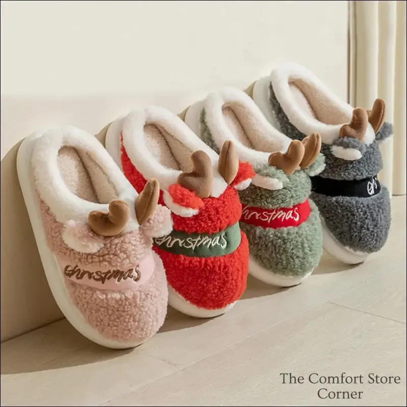 Comfortable Christmas Slippers to Bring Festive Cheer