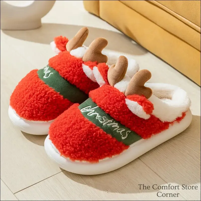 Comfortable Christmas Slippers to Bring Festive Cheer