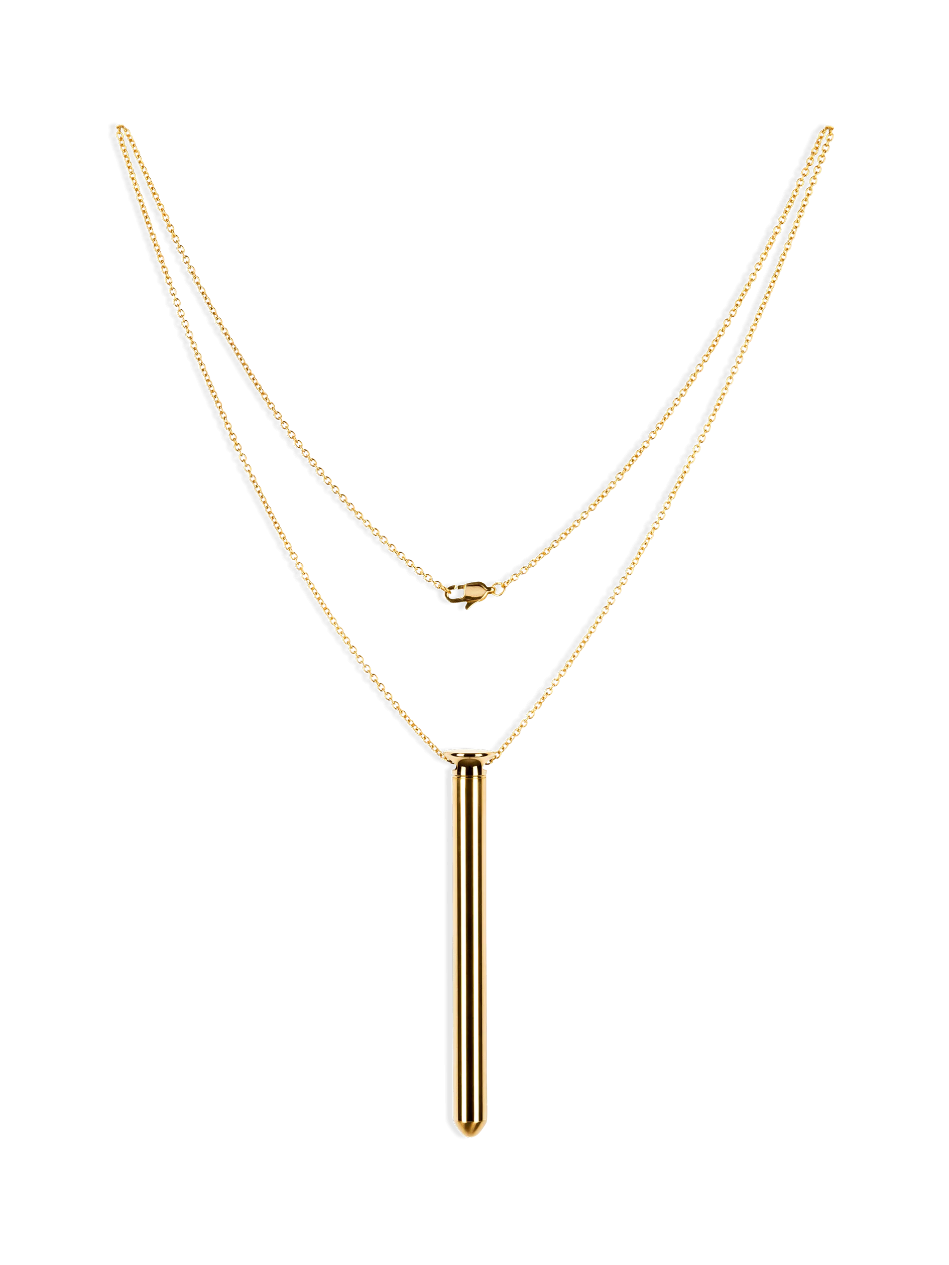 Crave Vesper Vibrator Necklace Gold