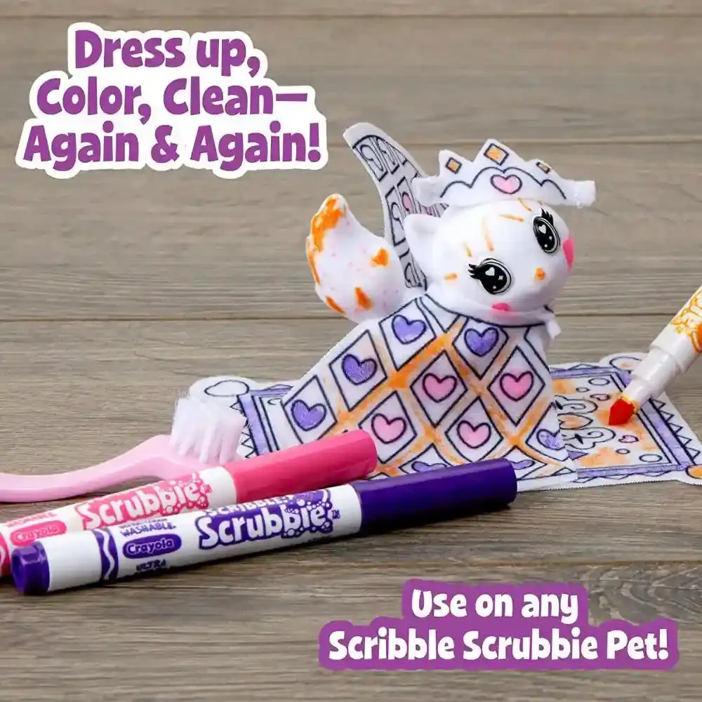 Crayola Scribble Scrubbie Pets Princess Pack